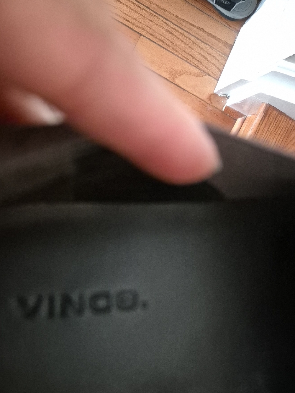 VINCE REAL SUEDE GRAY PLATFORM SKIPPER SNEAKERS EUC SIZE 8 - Picture 8 of 9